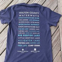 Comfort Colors Walton County Waterways Tee
