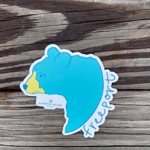 Fort Walton Beach Florida Sticker - 3 Inch Premium Vinyl Decal For Cars & Laptops