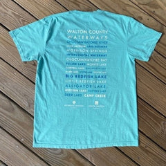 Comfort Colors Walton County Waterways Tee
