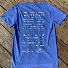 Comfort Colors Walton County Waterways Tee