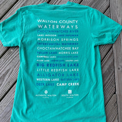 Comfort Colors Walton County Waterways Tee