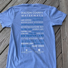 Comfort Colors Walton County Waterways Tee