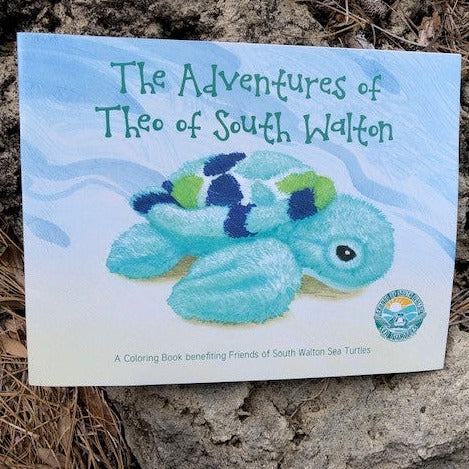 Theo Sea Turtle Coloring Book