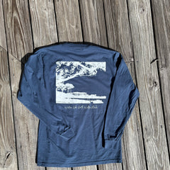 Comfort Colors Western Lake Long-sleeve Tee