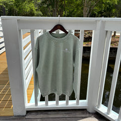 Corded Crewneck Sweatshirt