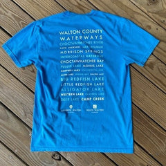 Comfort Colors Walton County Waterways Tee