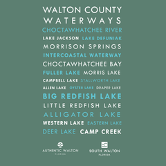 Comfort Colors Walton County Waterways Short-sleeve Tee