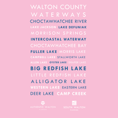 Comfort Colors Walton County Waterways Short-sleeve Tee