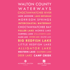 Comfort Colors Walton County Waterways Short-sleeve Tee