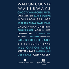 Comfort Colors Walton County Waterways Short-sleeve Tee