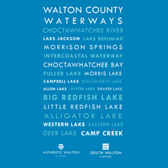 Comfort Colors Walton County Waterways Short-sleeve Tee