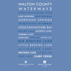 Comfort Colors Walton County Waterways Short-sleeve Tee