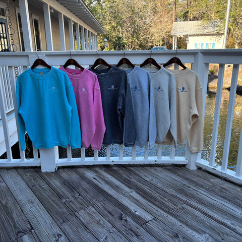 Corded Crewneck Sweatshirt