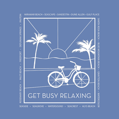 Youth Long-sleeve "Get Busy Relaxing" Tee